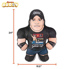 Bleacher Creatures John Cena 24-inch Bleacher Buddy rear view for full character presence.