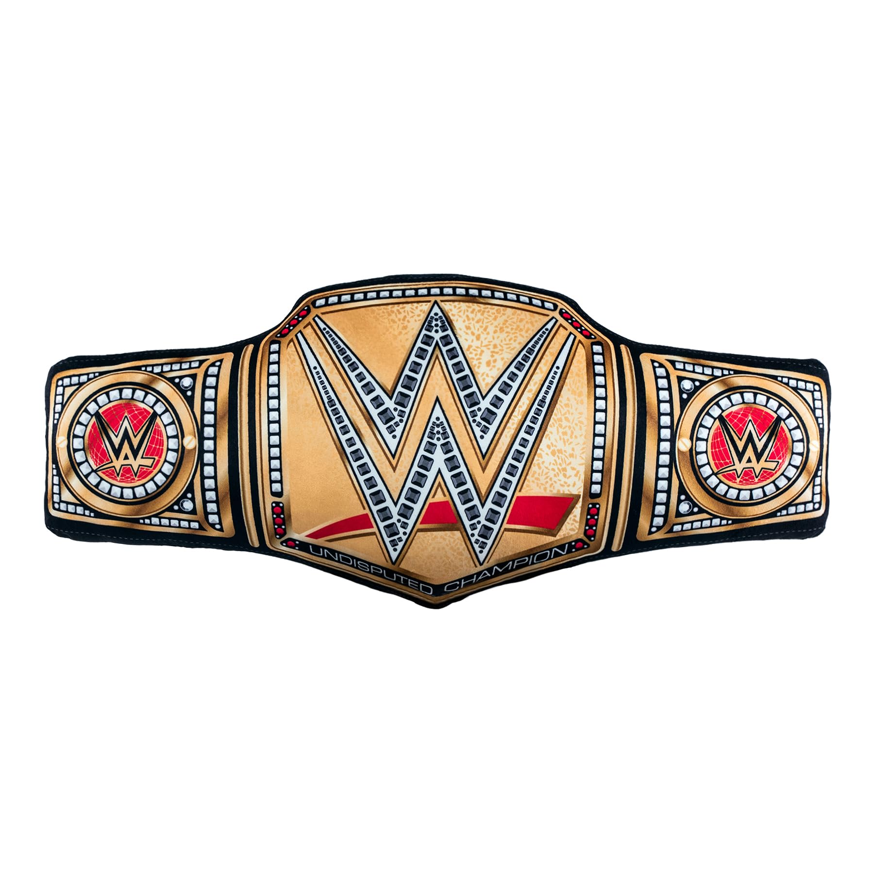 Bleacher Creatures WWE Universal Championship 24in Bleacher Buddy Belt front view for display and collection.