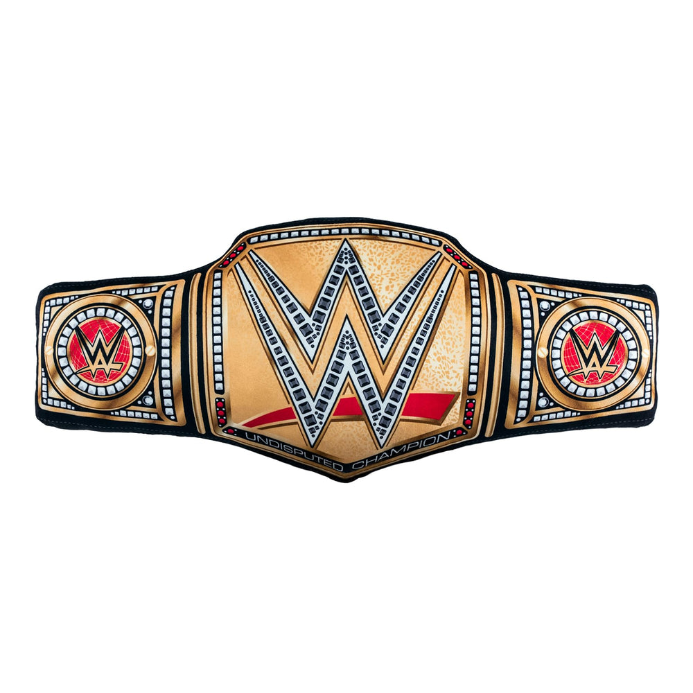 Bleacher Creatures WWE Universal Championship 24in Bleacher Buddy Belt front view for display and collection.