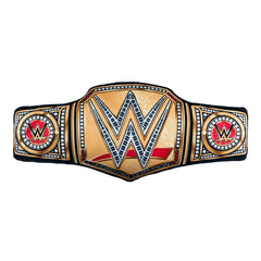 Bleacher Creatures WWE Universal Championship 24in Bleacher Buddy Belt front view for display and collection.