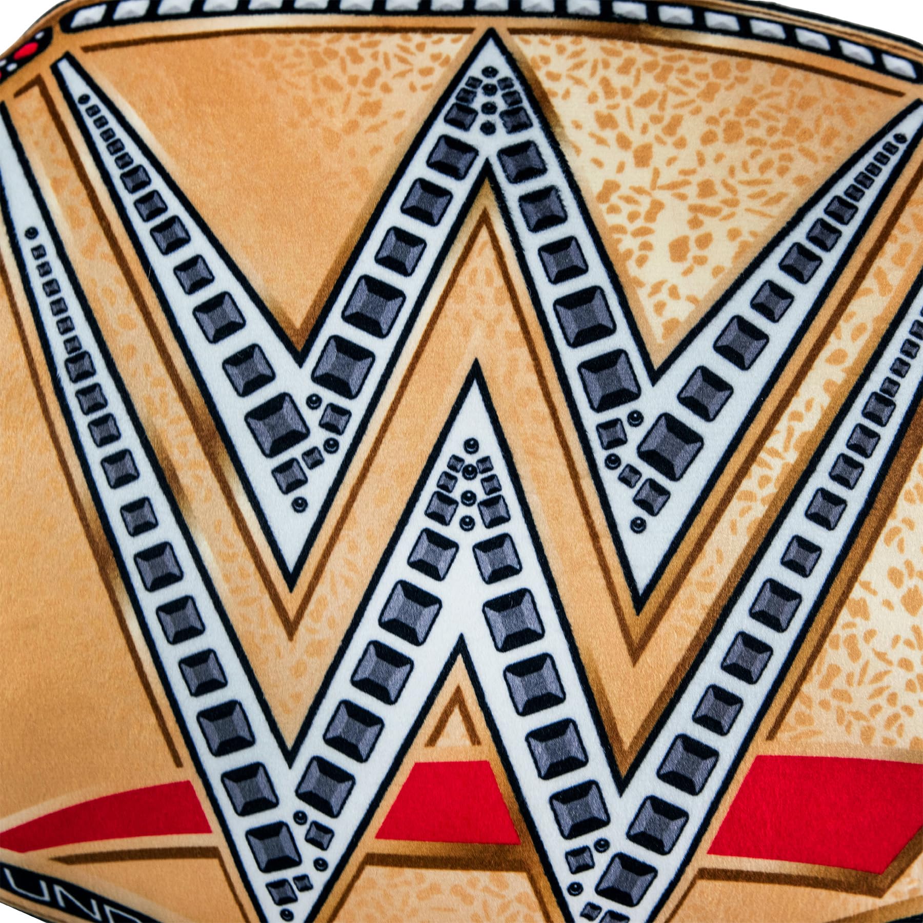 Bleacher Creatures WWE Universal Championship 24in Bleacher Buddy Belt packaging shown for gift-ready display.