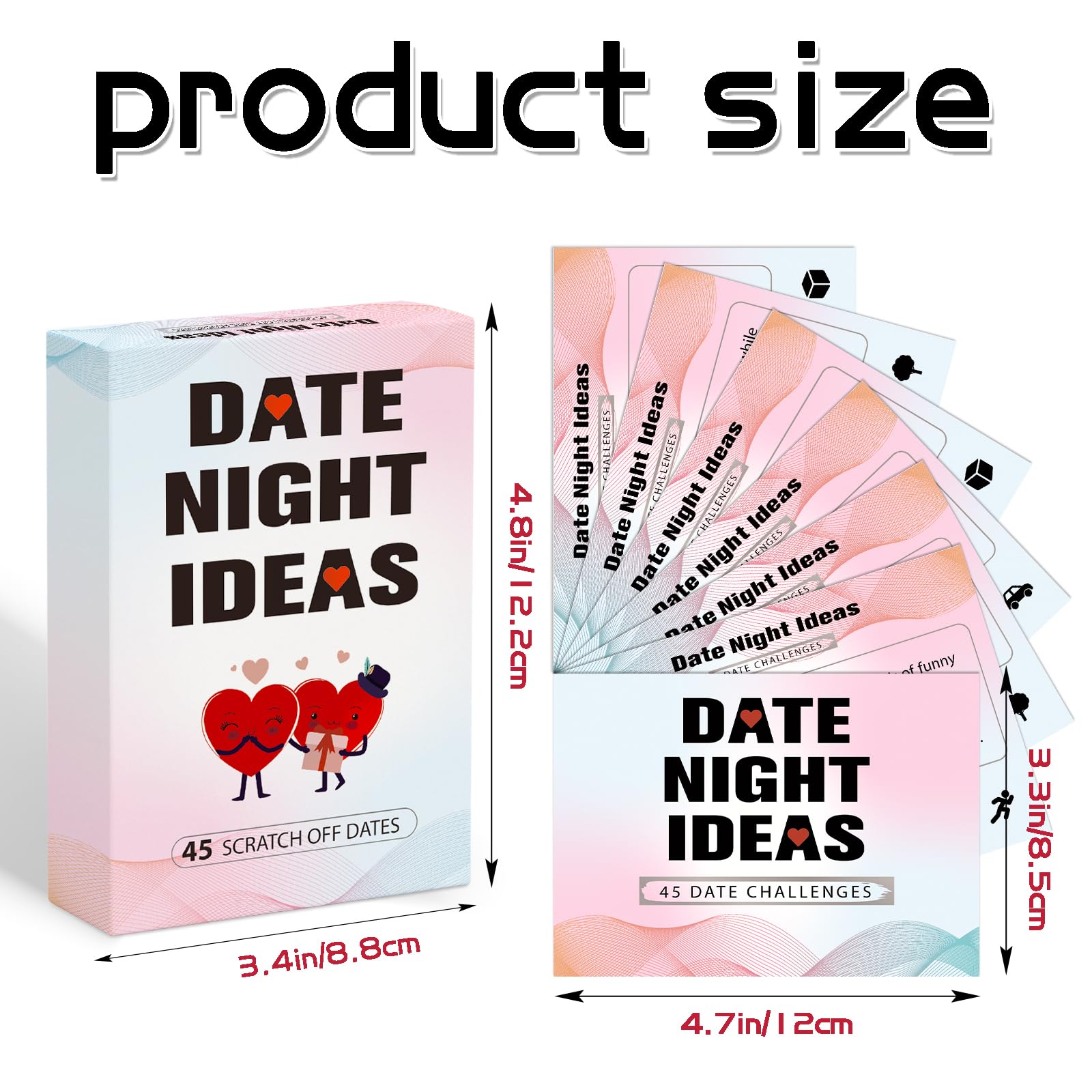 blesky scratch-off detail close-up reveals hidden date ideas