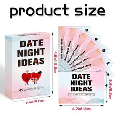 blesky scratch-off detail close-up reveals hidden date ideas