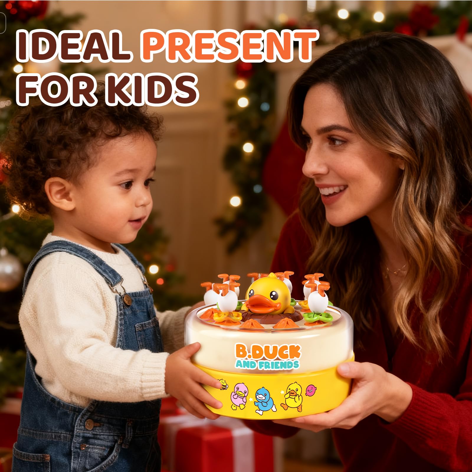 BLF FUN B.Duck two-player play image supports cooperative family time.