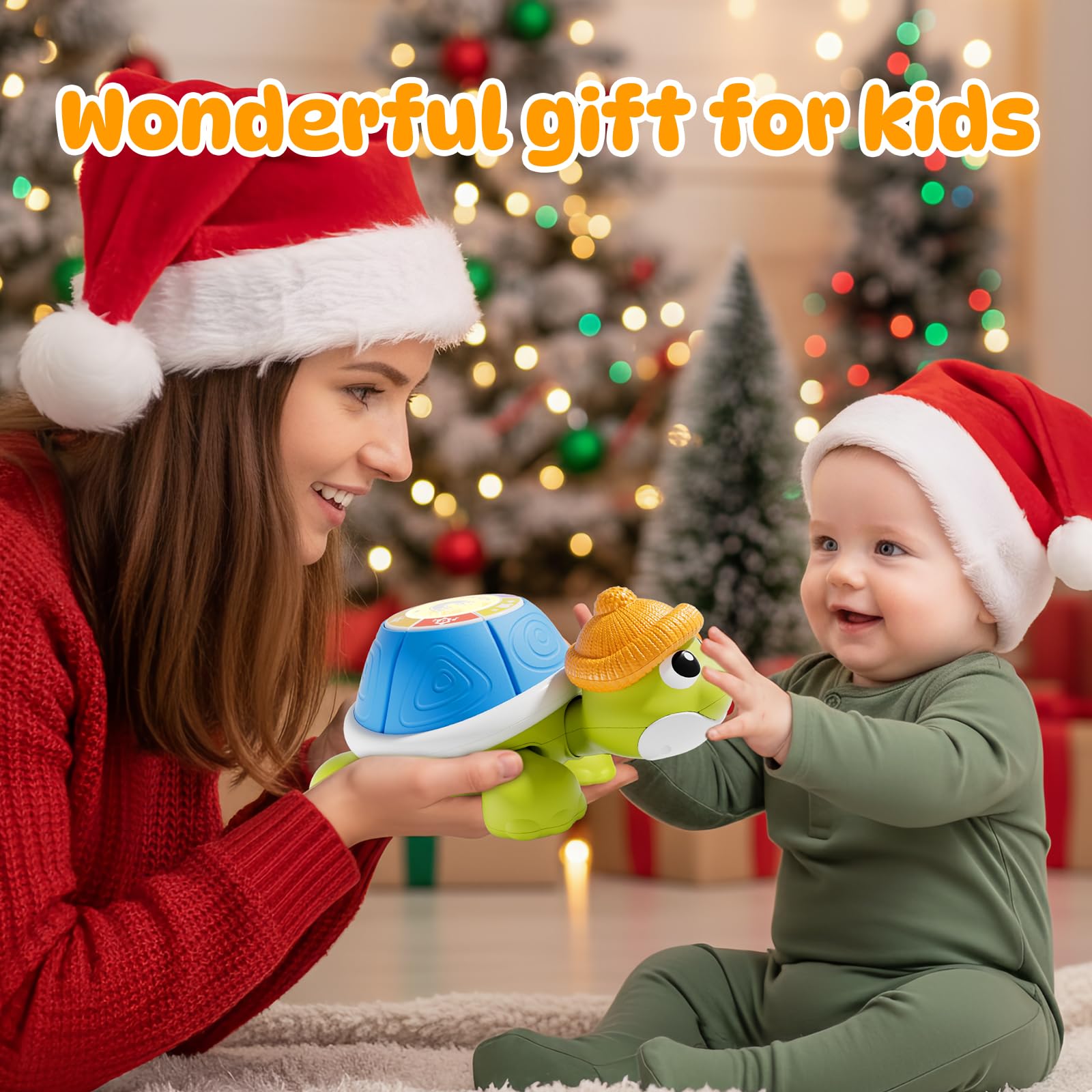 BLF FUN turtle-playset-packaging captures a ready-to-gift option for newborns and toddlers.