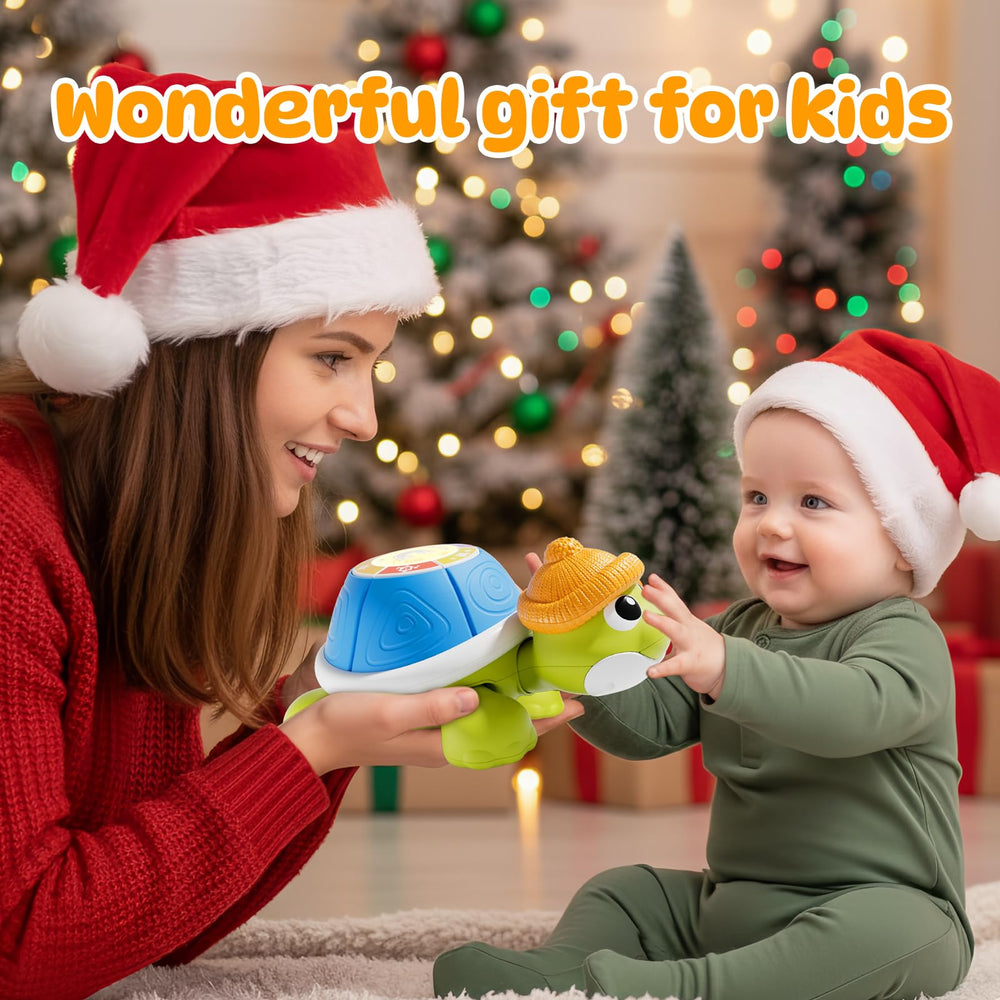 BLF FUN turtle-playset-packaging captures a ready-to-gift option for newborns and toddlers.
