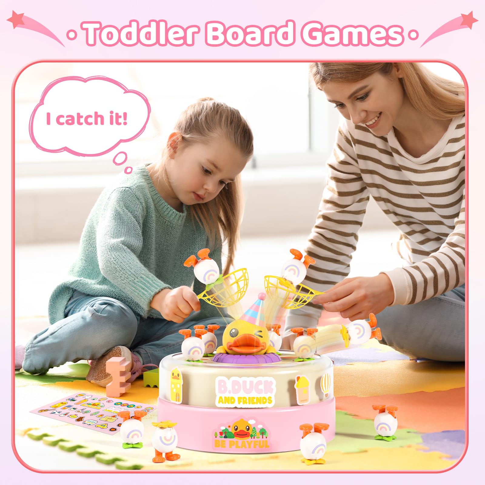 BLF FUN B.Duck birthday hat adds festive playtime
