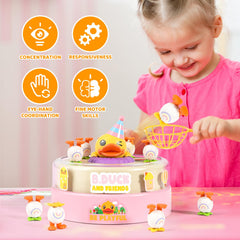 BLF FUN B.Duck egg toys spin with music for excitement