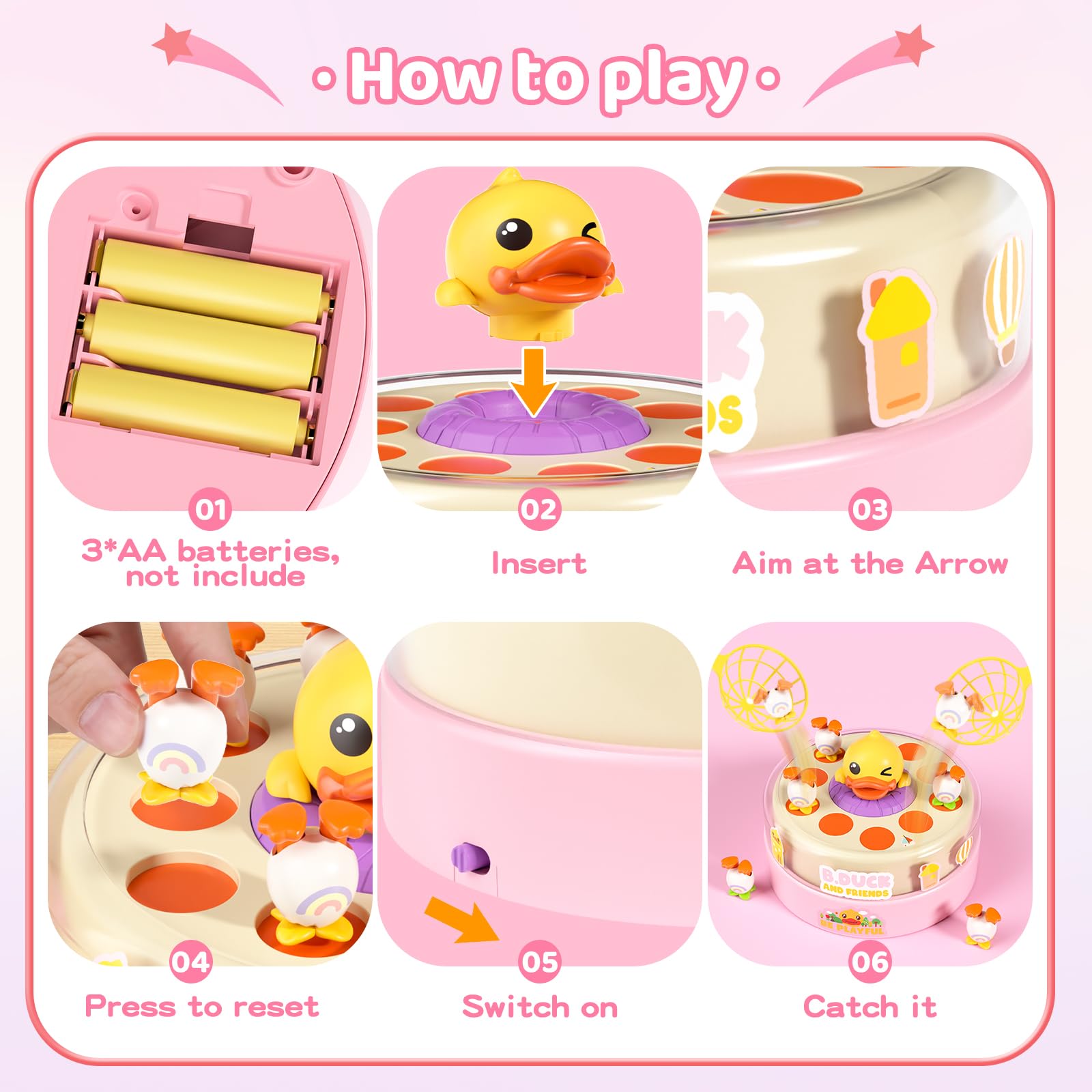 BLF FUN B.Duck music and motion image highlights fun play