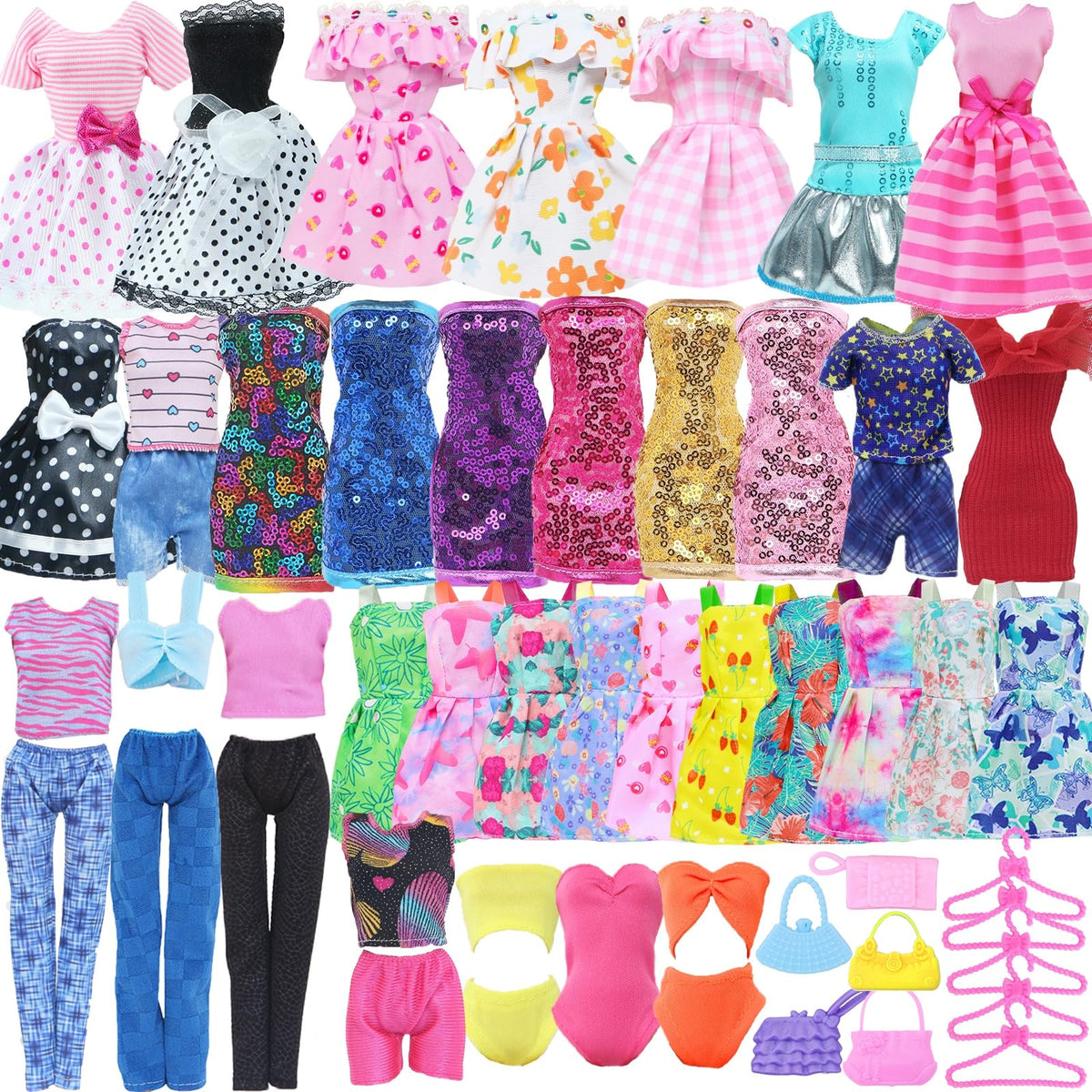 BLIJOLA fashion dresses for 11.5-inch dolls, fueling imaginative outfits.