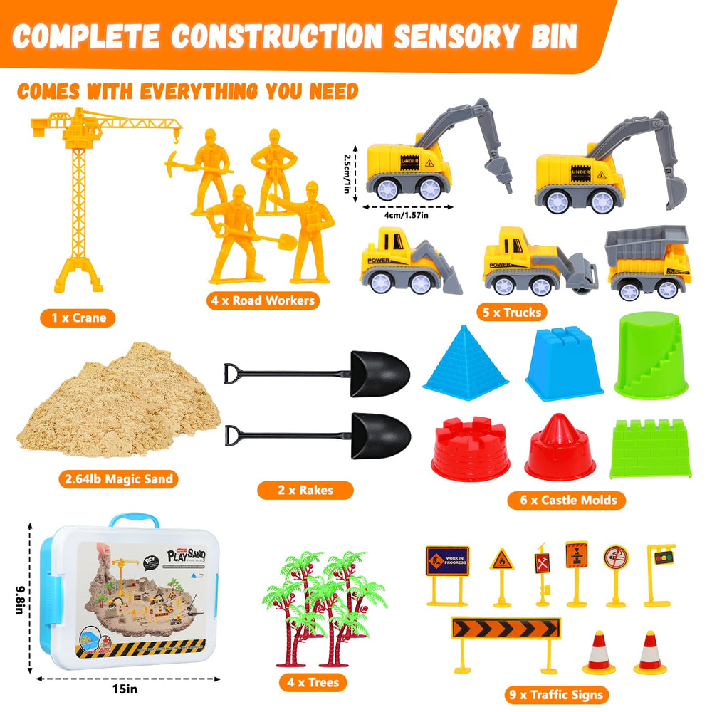 BlingCnsy magic sand 2.64lbs ready for endless molding and mess-free play.