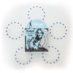 Blinger adhesive close-up showing hair-safe formula for gentle removal.