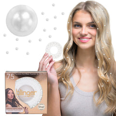 blinger Ivory-cream pearls illuminate outfits and crafts with shine