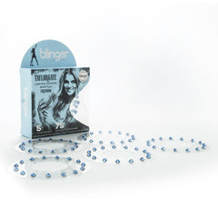 Blinger era-inspired colors crystal refill for bold looks at events.