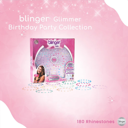 Blinger gem stamper included for quick, precise gem placement.