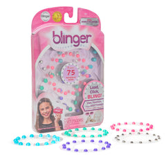 Blinger gems color assortment close-up showing vibrant shapes for customizable style