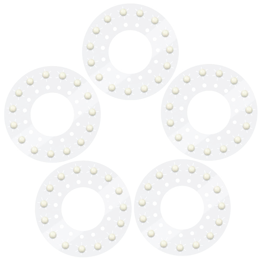 blinger Ivory Cream Pearls 5mm crystals add flawless accessory sparkle