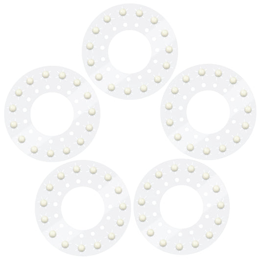 blinger Ivory Cream Pearls 5mm crystals add flawless accessory sparkle