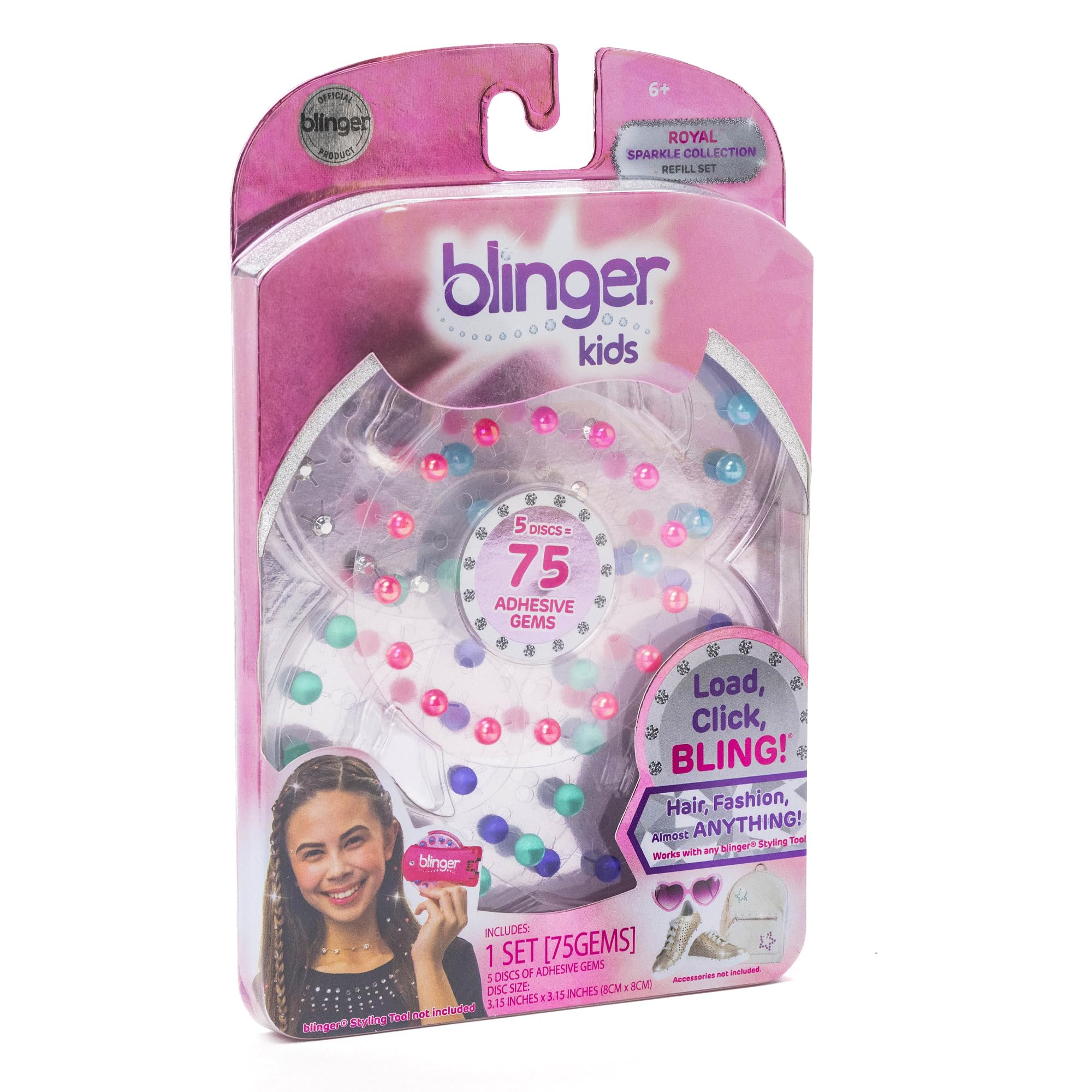 Blinger refill discs five-pack offer quick, colorful glam variety