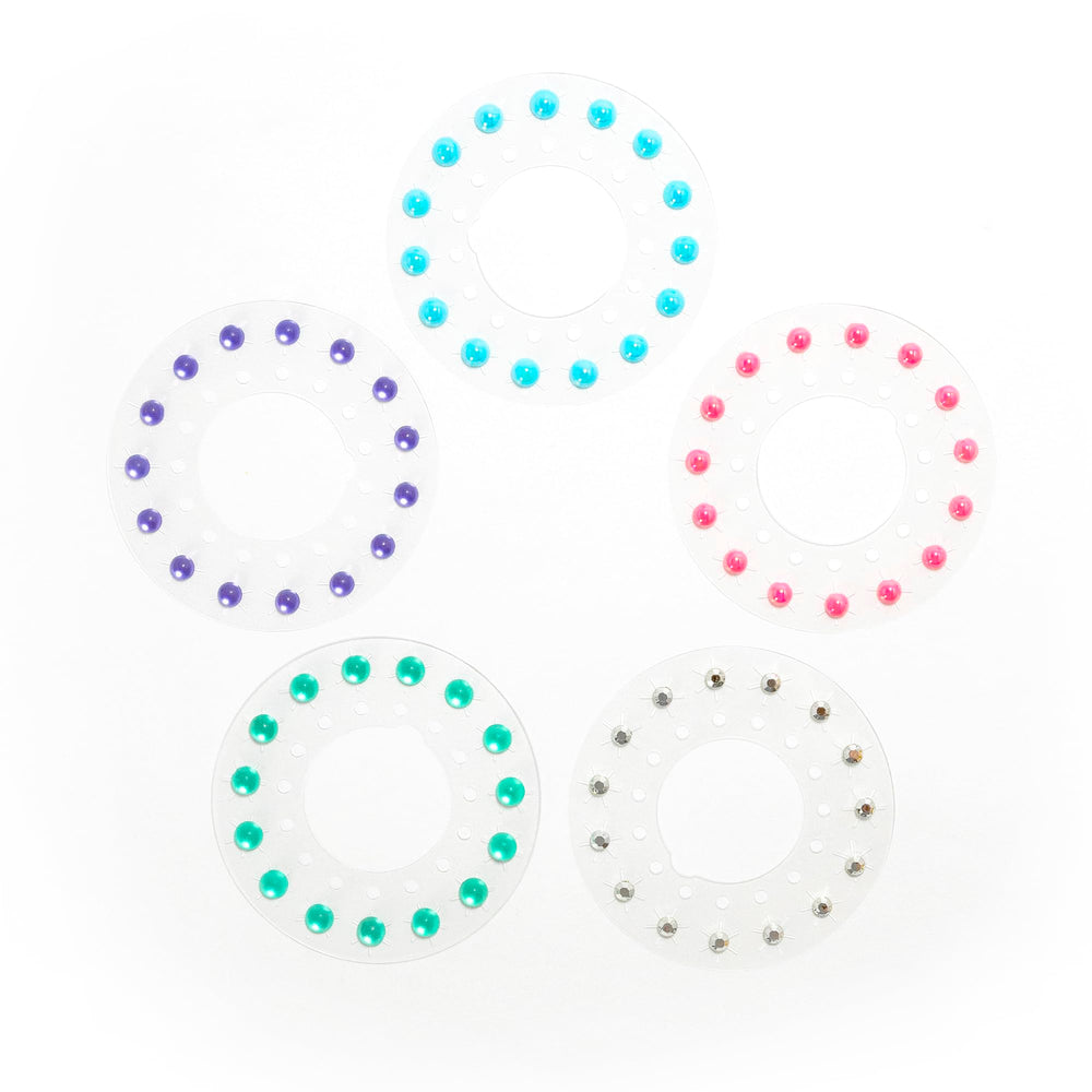 Blinger gems use safe non-toxic adhesive for skin-friendly sparkle