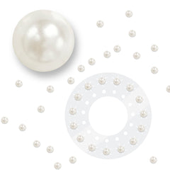 blinger Shimmer Crystal Refill Pack adds instant hair glam with ivory cream pearls