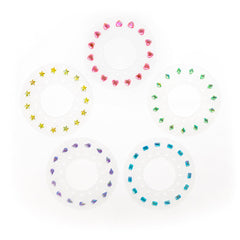 Blinger sparkle gems adhere to many materials for versatile embellishments.
