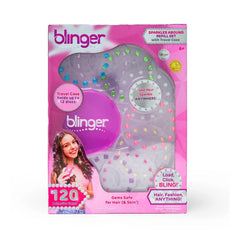 Blinger Sparkles Abound travel case keeps accessories organized for on-the-go sparkle.