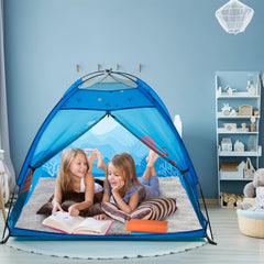 BLINWORLD Undersea World Play Tent fiberglass rods provide sturdy support.