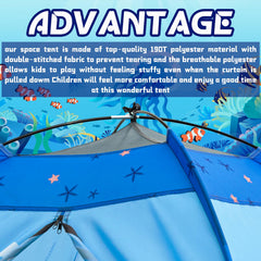 BLINWORLD Undersea World Play Tent space theme sparks adventures.