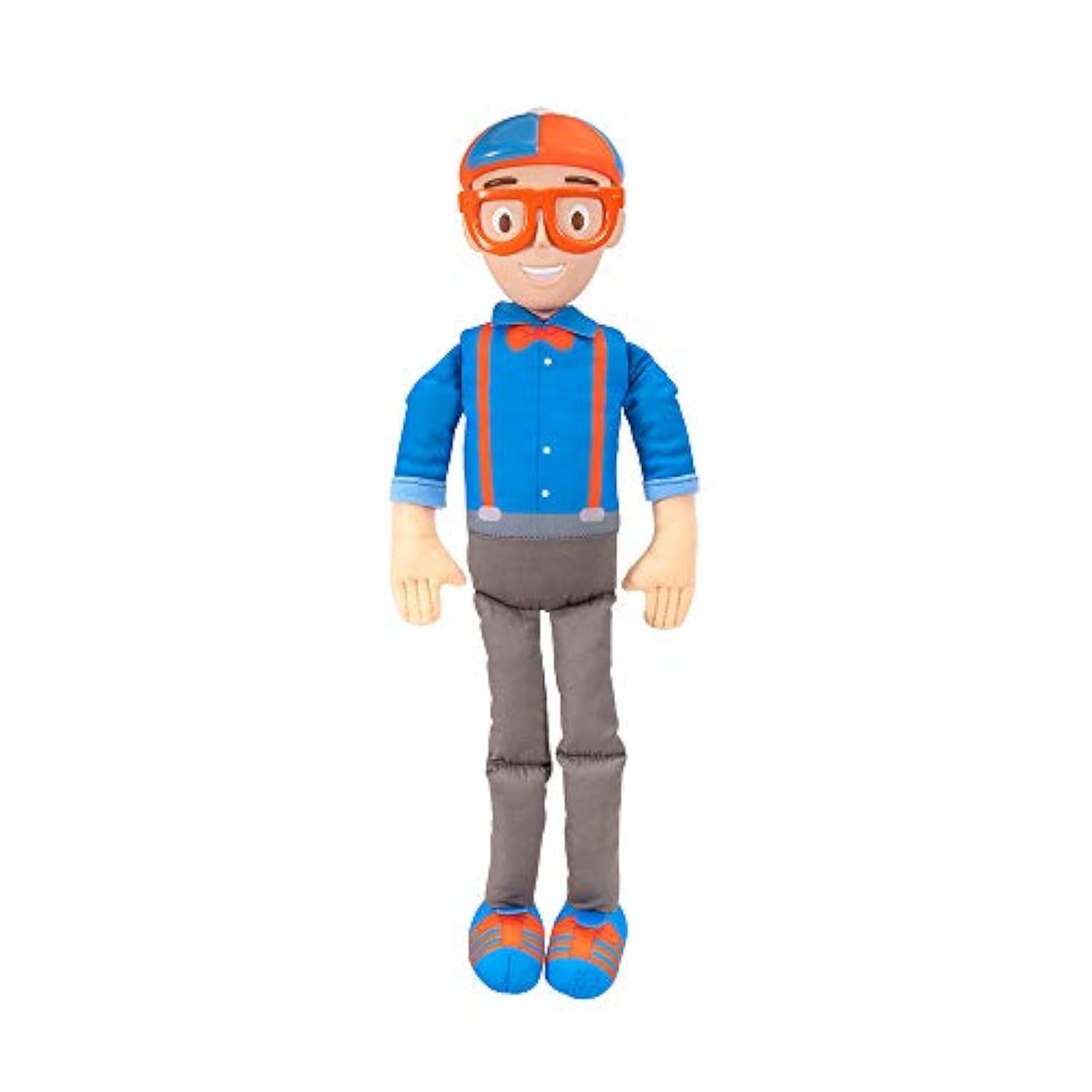 Blippi bendable plush doll 16in ready for imaginative play and on-the-go adventures