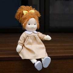 BlissfulPixie Ada with small white bear for friendship play