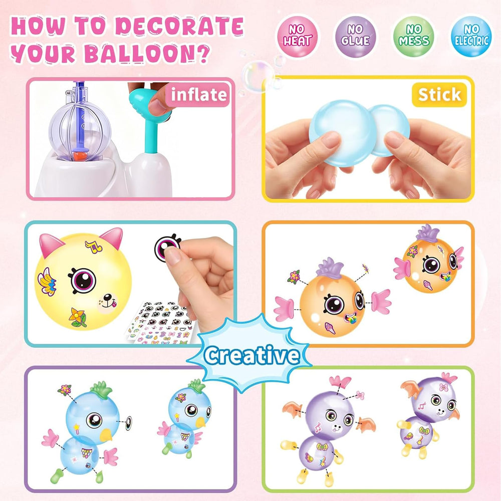 BlivEclat fun balloon decor stickers personalize balloon creations.