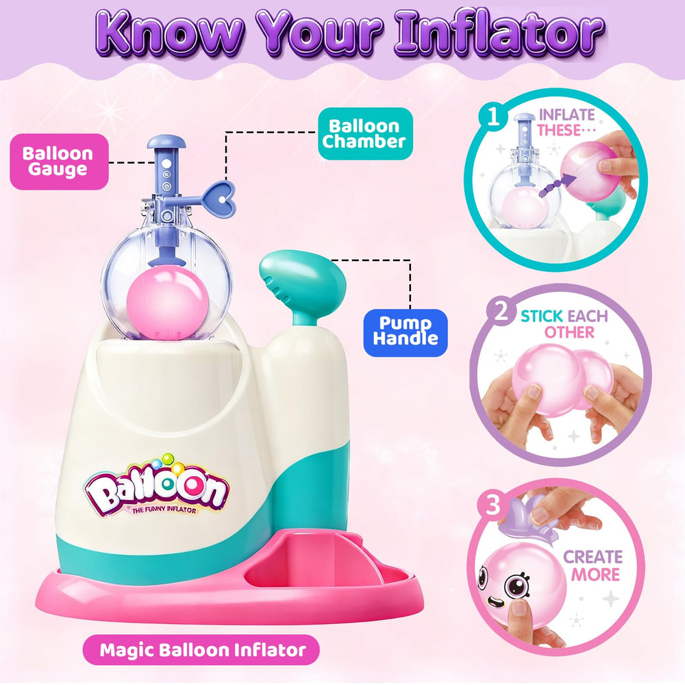 BlivEclat balloons inflator toy speeds up prep for quick party crafts.