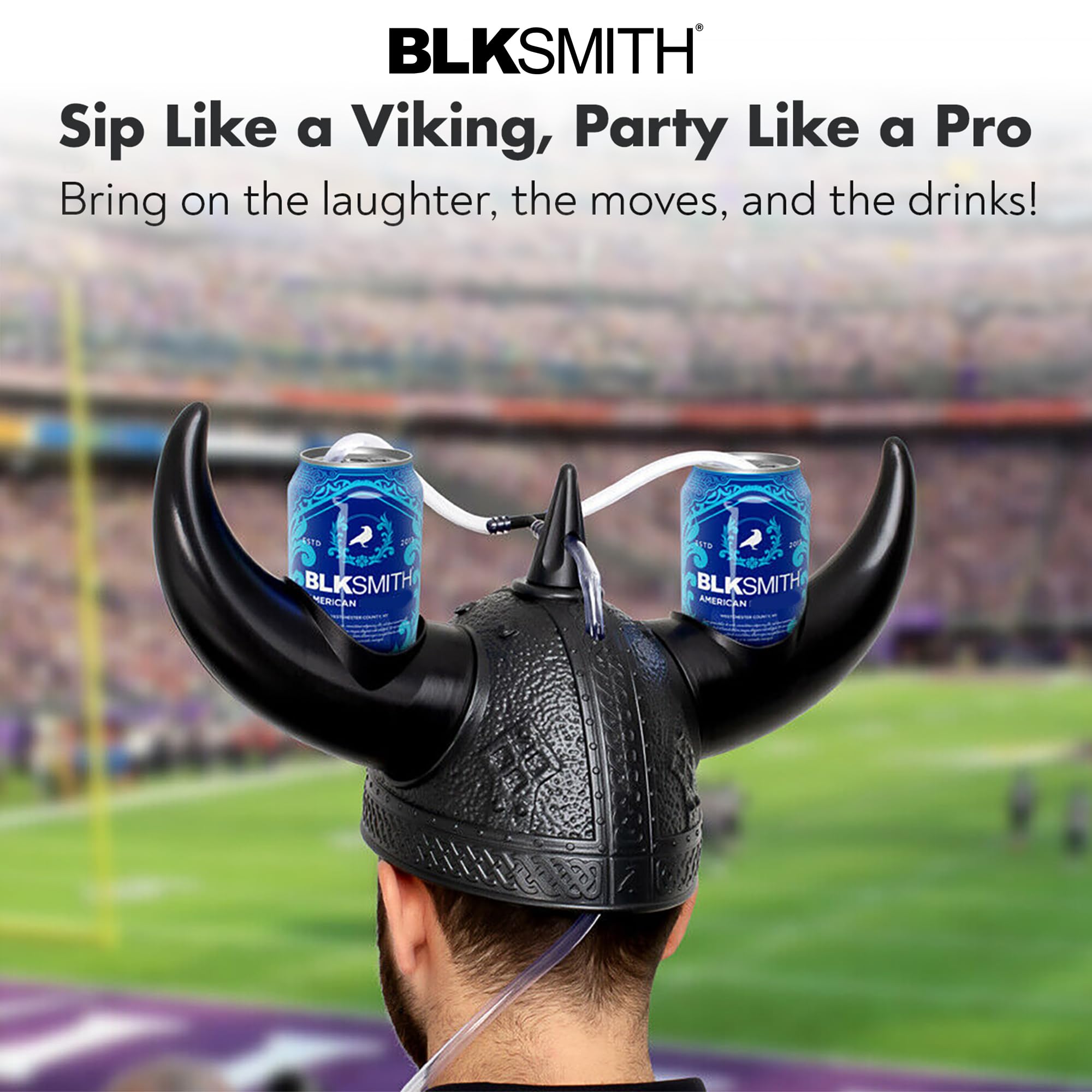 BLKSMITH adjustable headband fits 16 to 24 inches comfortably.