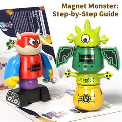 BLmukce alien monster robots assembly encourages creative problem solving