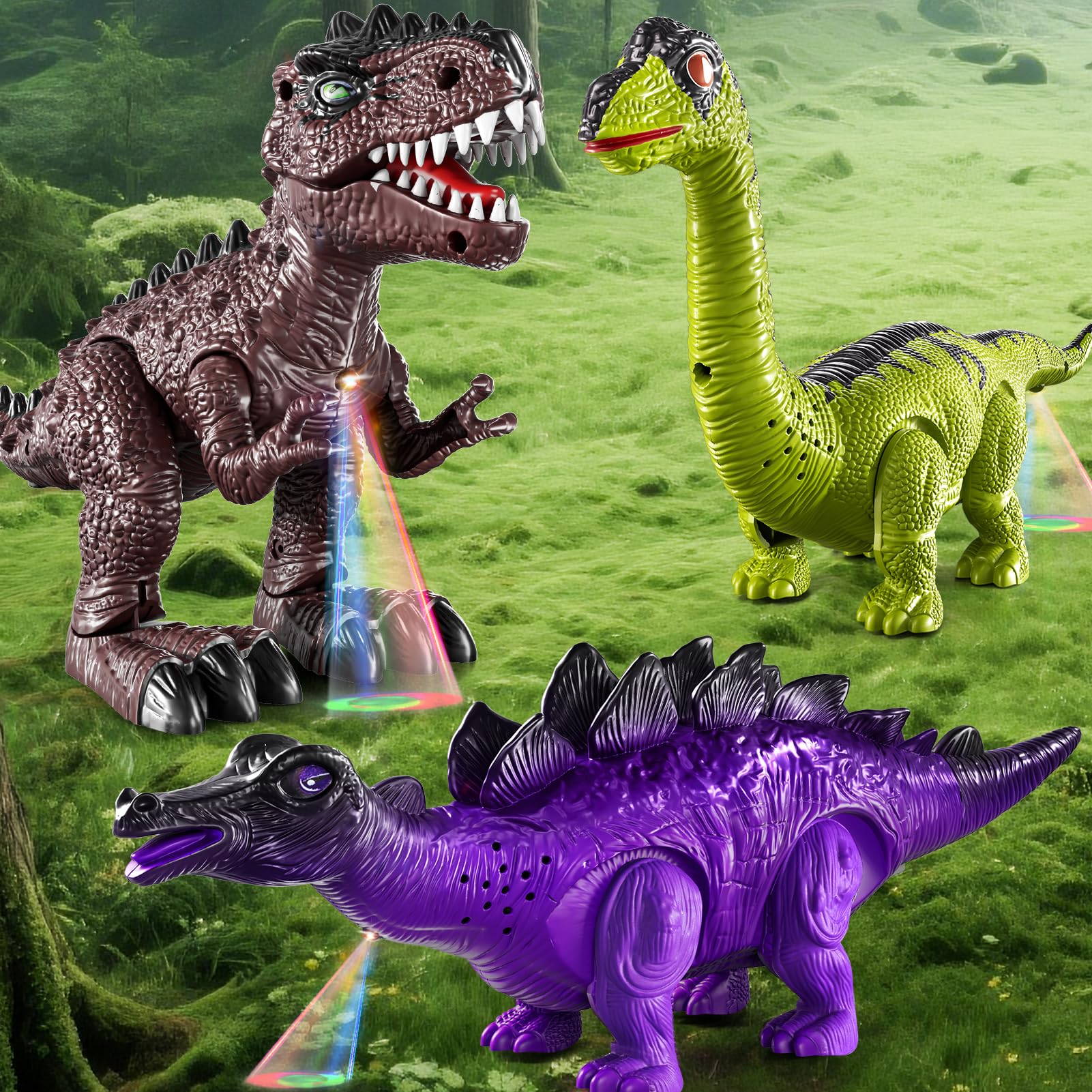 BLmukce Gift ready dinosaur set ideal for birthdays and party favors