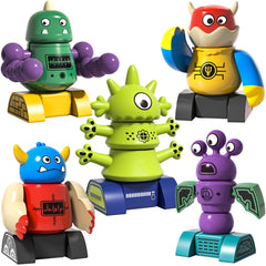 BLmukce magnetic robot toy 35-piece set for hands-on STEM play