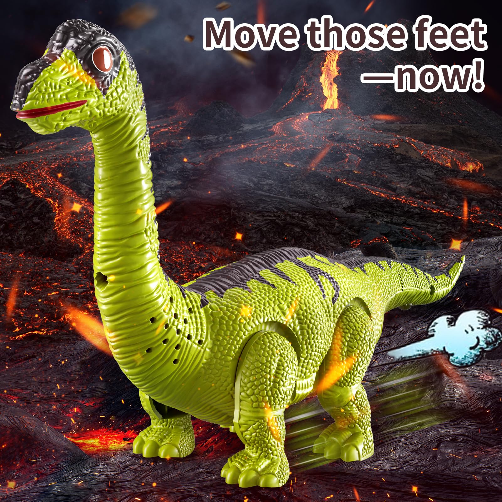 BLmukce Roaring sounds add realistic dinosaur ambience during pretend adventures