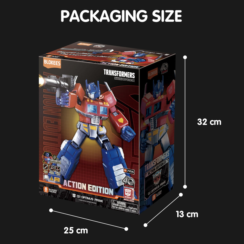 BLOKEES Optimus Prime energon axe for iconic G1 moments