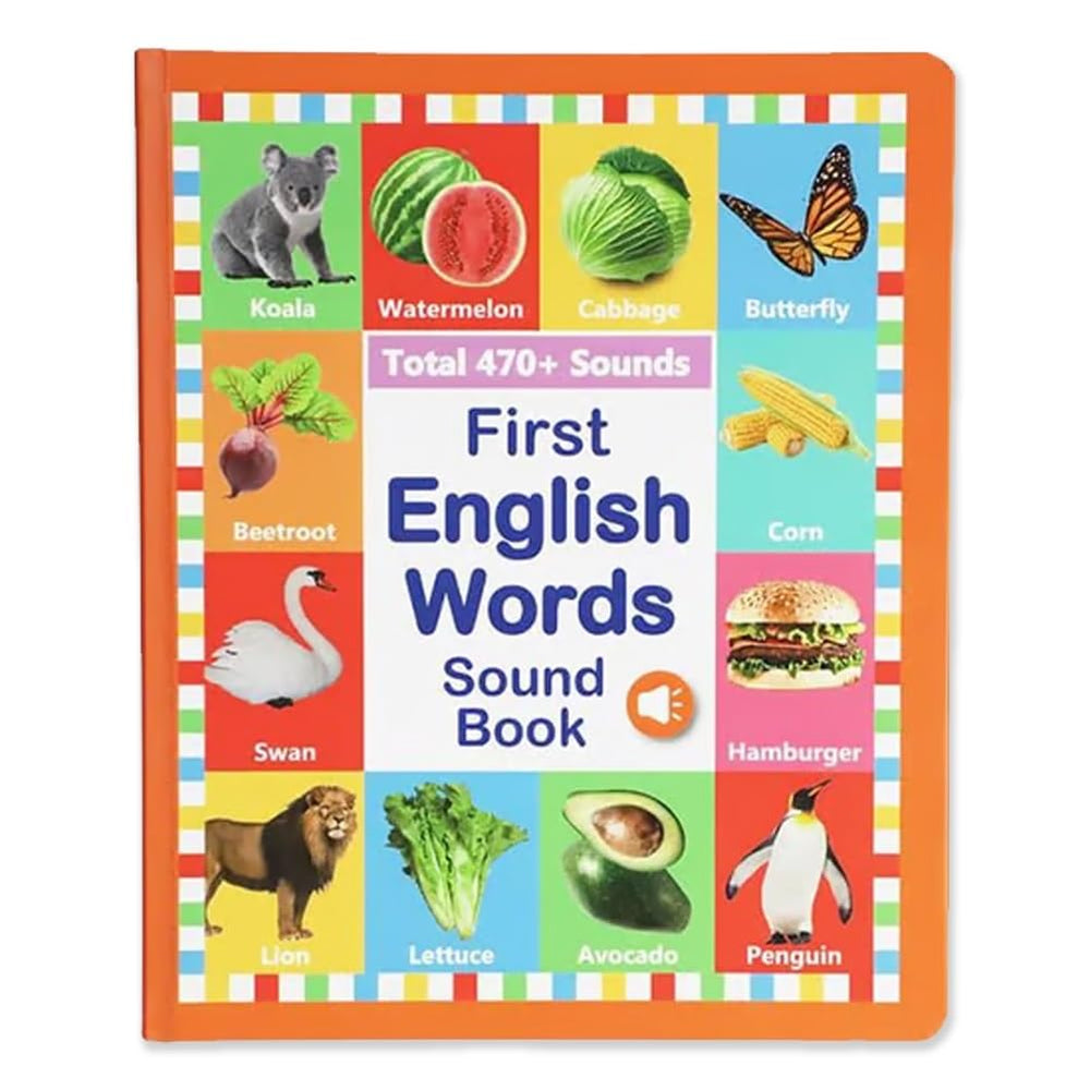 BLOCKv English Learning Sound Book cover inviting early reading practice