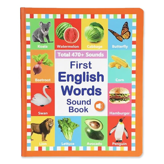 BLOCKv English Learning Sound Book cover inviting early reading practice