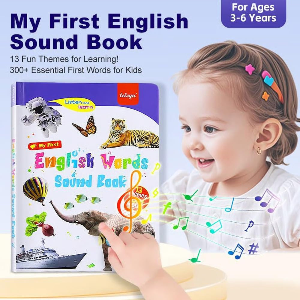 BLOCKv audible word button with American accent supports phonics learning
