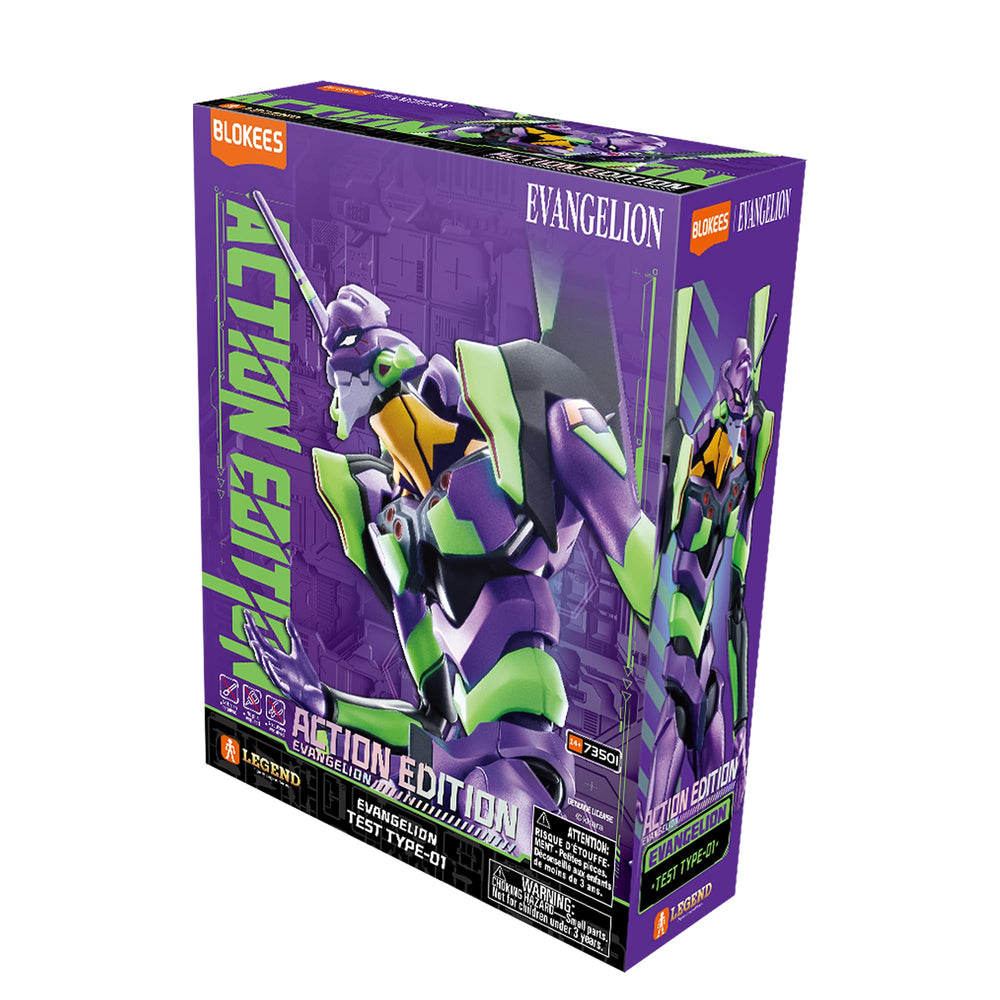 Blokees EVA-01 gift packaging ready for fans.