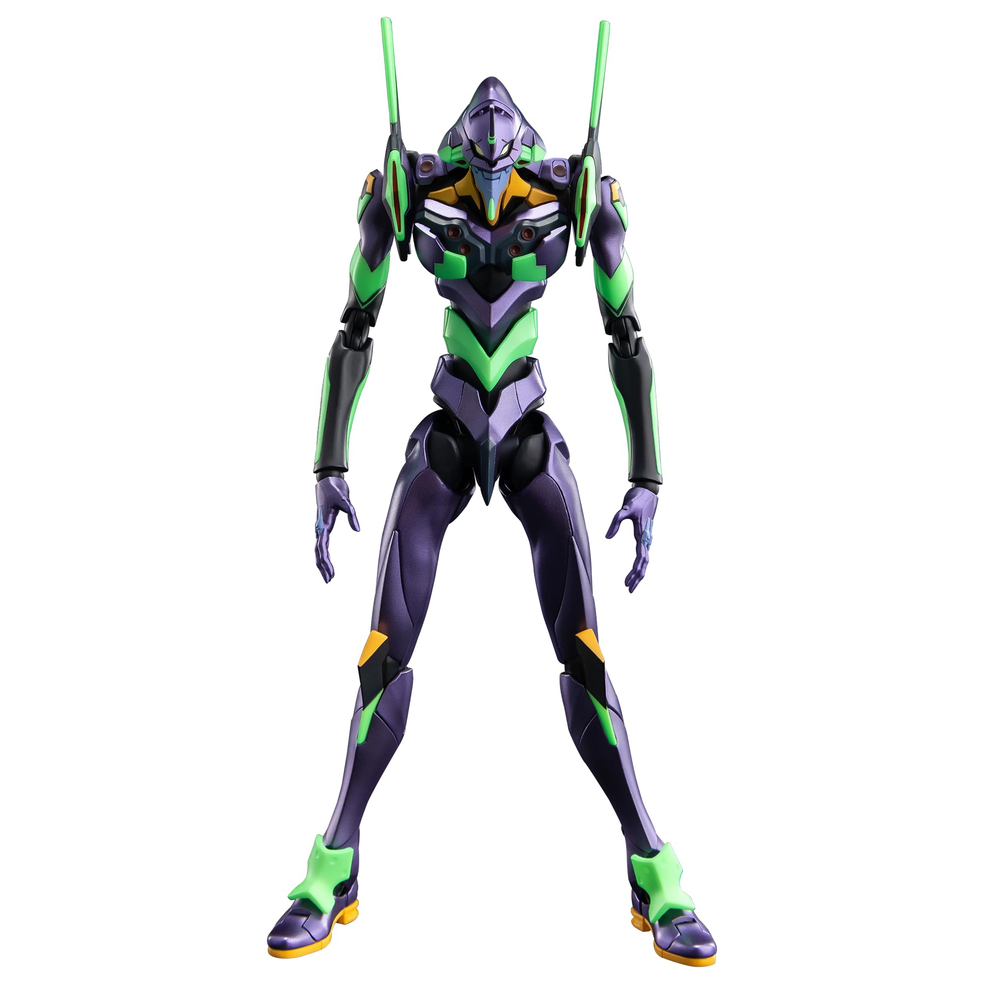 Blokees EVA-01 test type figure with articulated joints for dynamic posing.