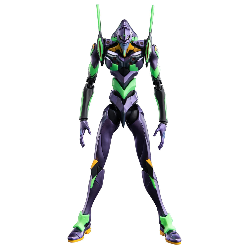 Blokees EVA-01 test type figure with articulated joints for dynamic posing.