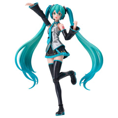 BLOKEES Hatsune Miku display stand supports angled shelf displays.