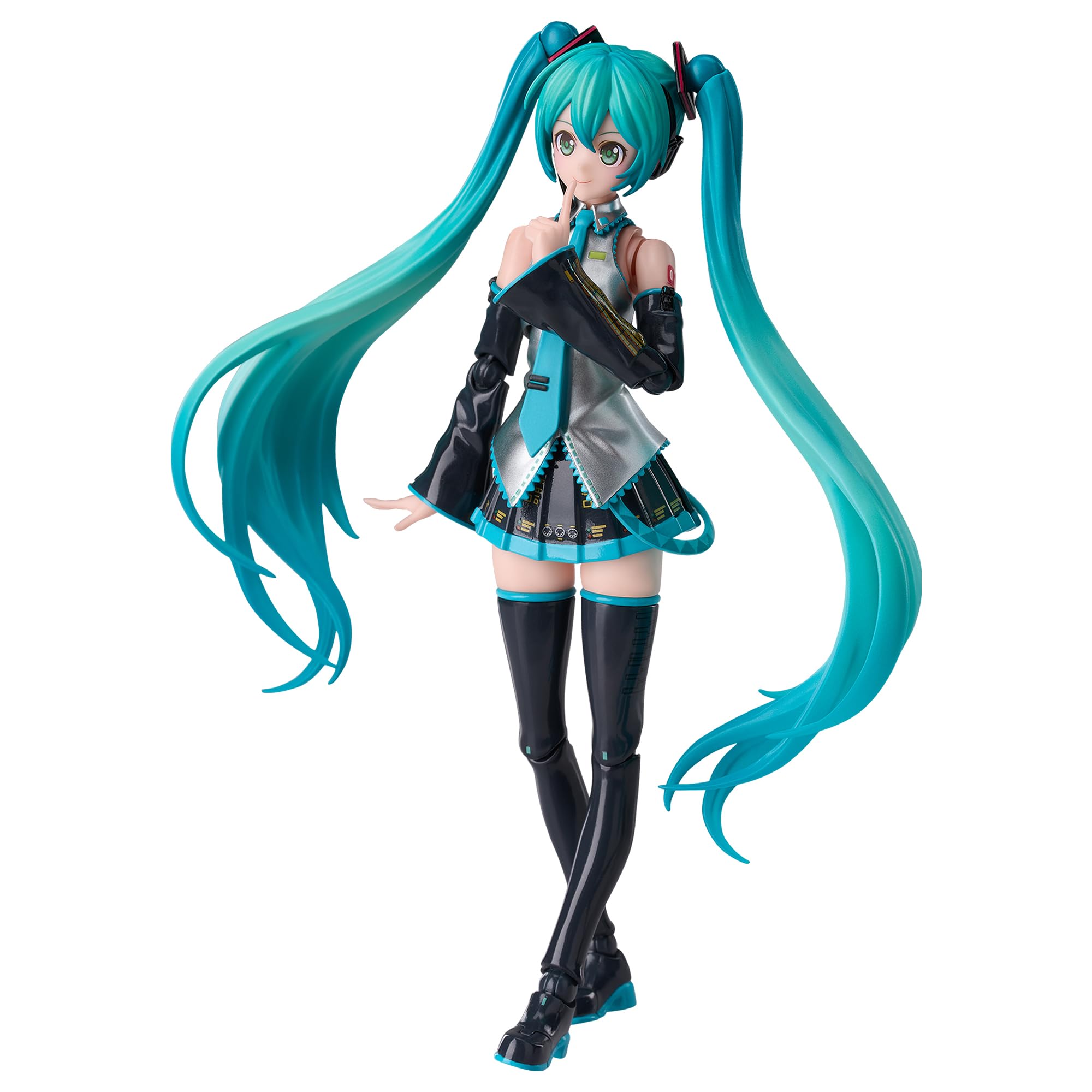 BLOKEES Hatsune Miku accessories include microphone, keyboard, and guitar for play-ready scenes.