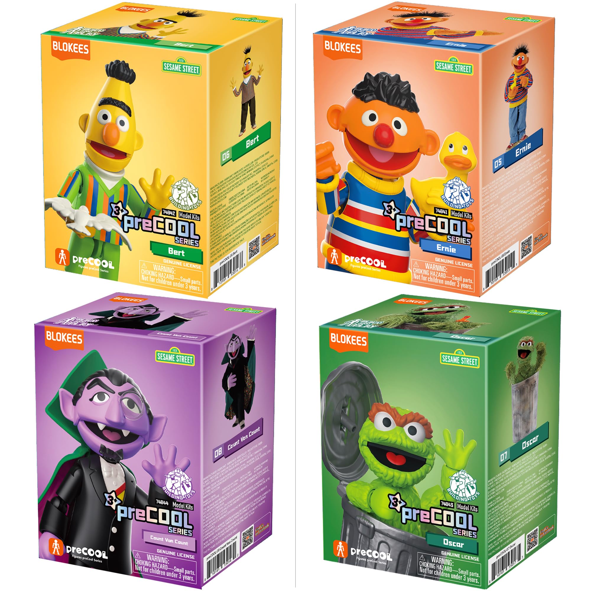Blokees preCOOL Oscar figure ready for display and imaginative play