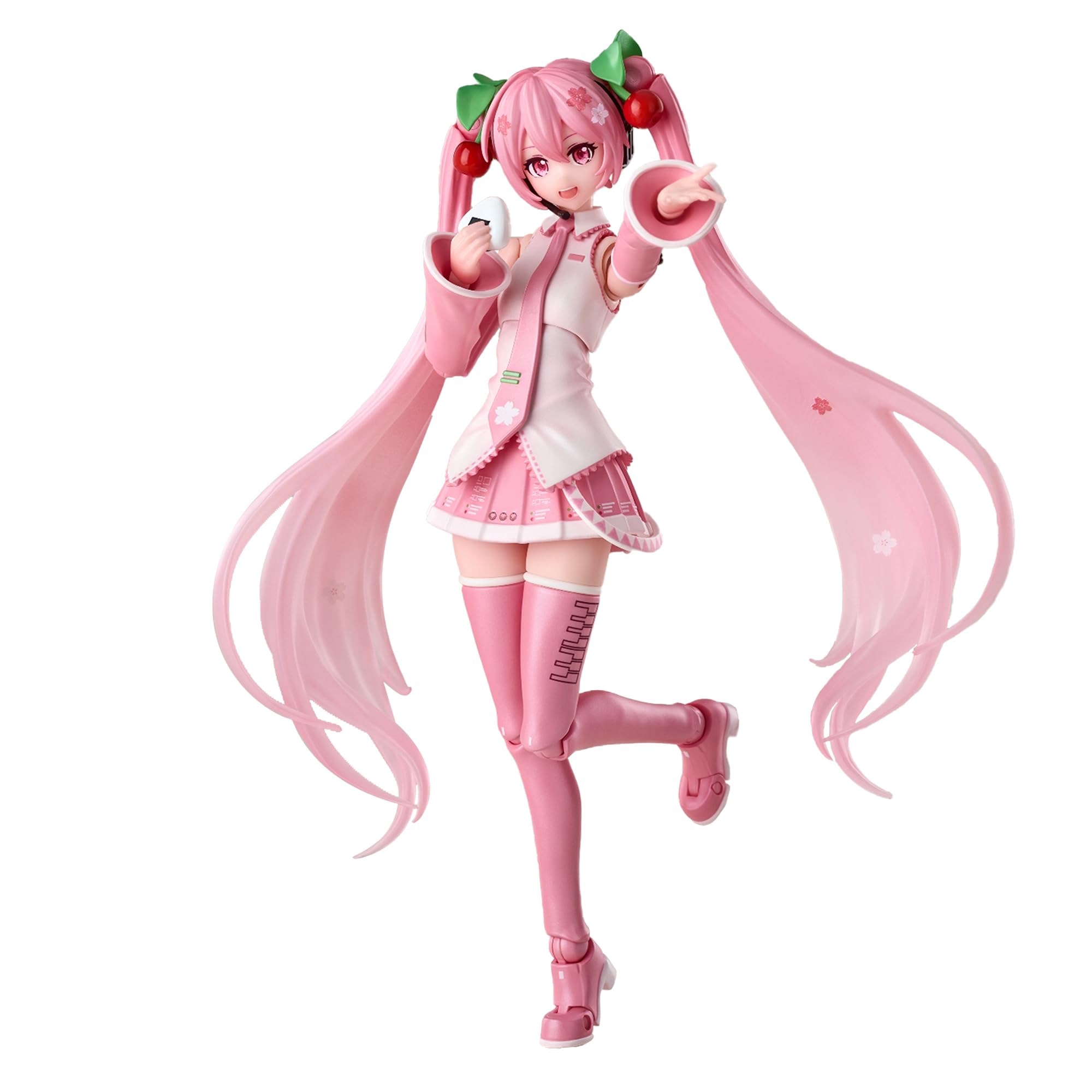 BLOKEES Sakura Miku Fantastics finish adds premium tactile feel for display.
