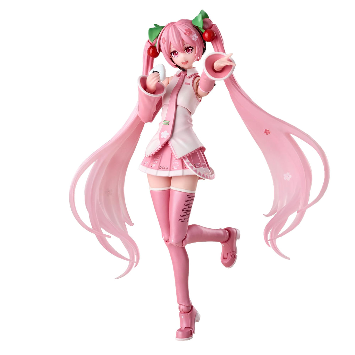BLOKEES Sakura Miku Fantastics finish adds premium tactile feel for display.